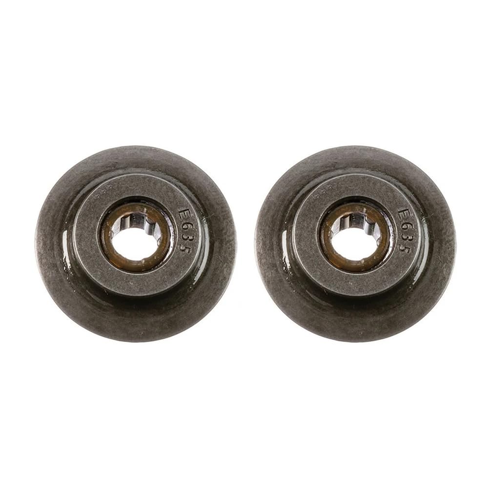 Tovyvw Pack of 2 29973 E635 Stainless Steel Pipe With Bearing Cutter ﻿Replacement Part New Compatible with Ridgid