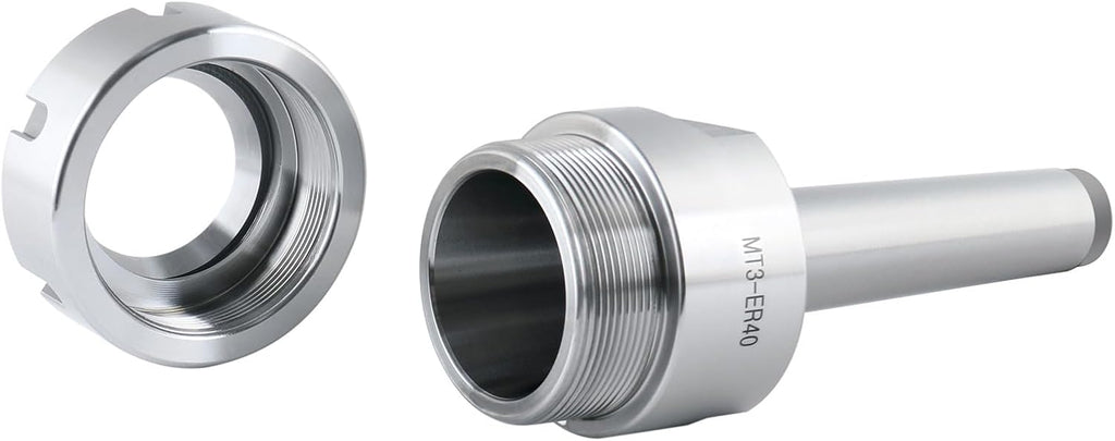Accusize MT3 Shank ER40 Chuck with 15-Piece Collet Kit, 0223-0308