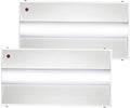 E2 LIGHTING LED 2X4 Troffer-Slim, 4000K, 2-Pack