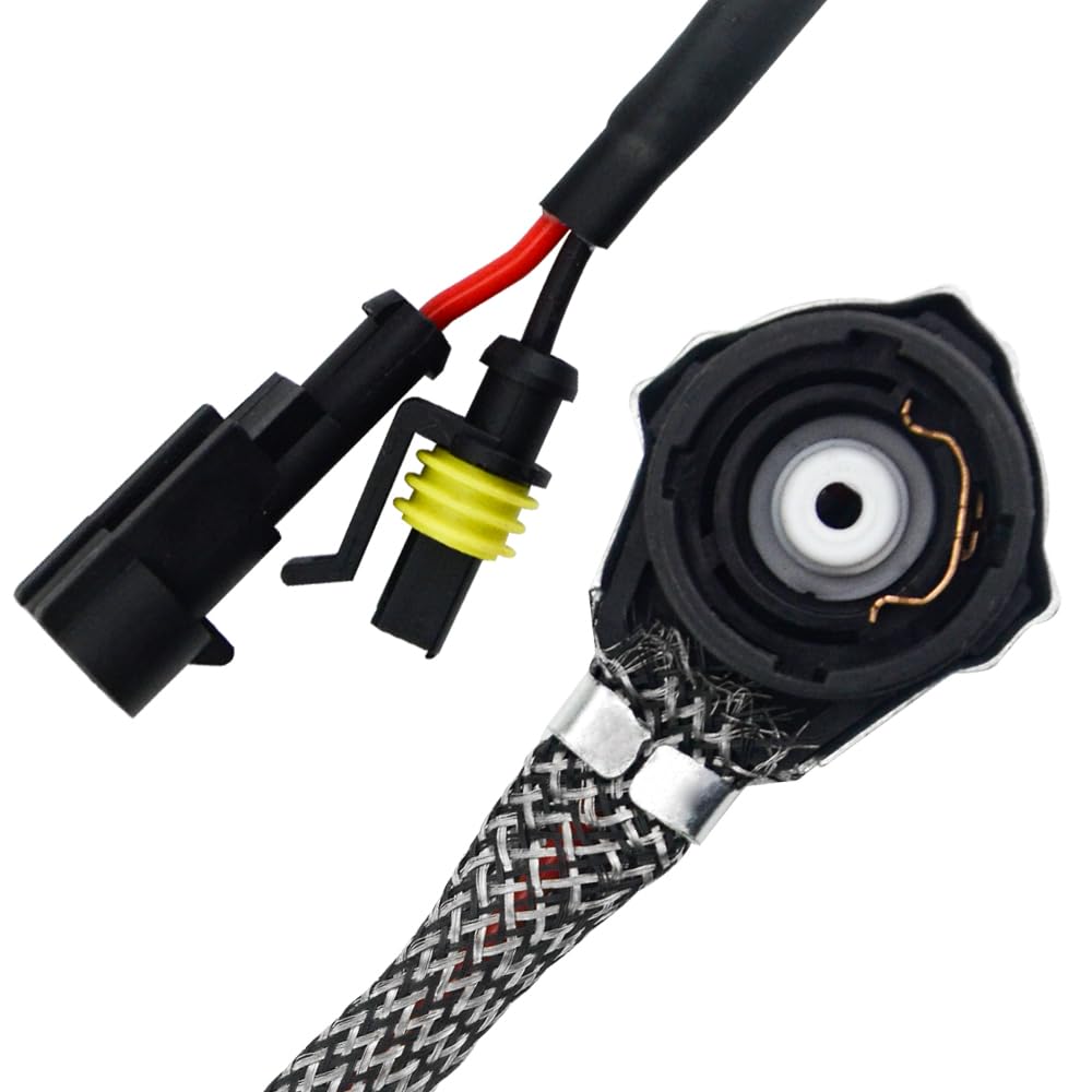 XINGYHENG 2Pcs D2S D4S HID Bulbs Socket Adapter Connector Wiring Harness Converter for Car Headlight Fog Light