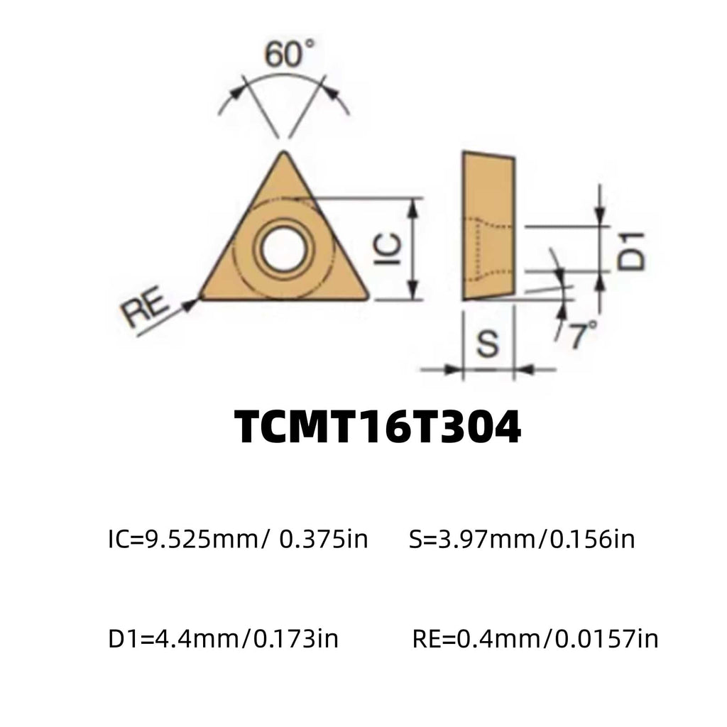 Zouzmin TCMT16T304 Inserts Ceramic