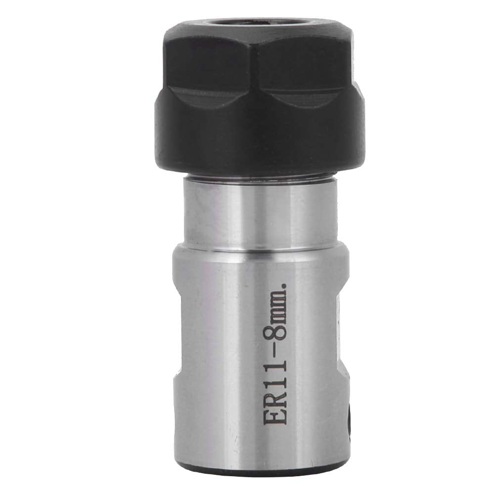 Chuck Holder, 5mm 6mm 8mm Extension Rod Milling Holder Straight Motor Shaft Chuck Collet Tool Holder C16-ER11-35L CNC for Industrial Equipment(8mm)