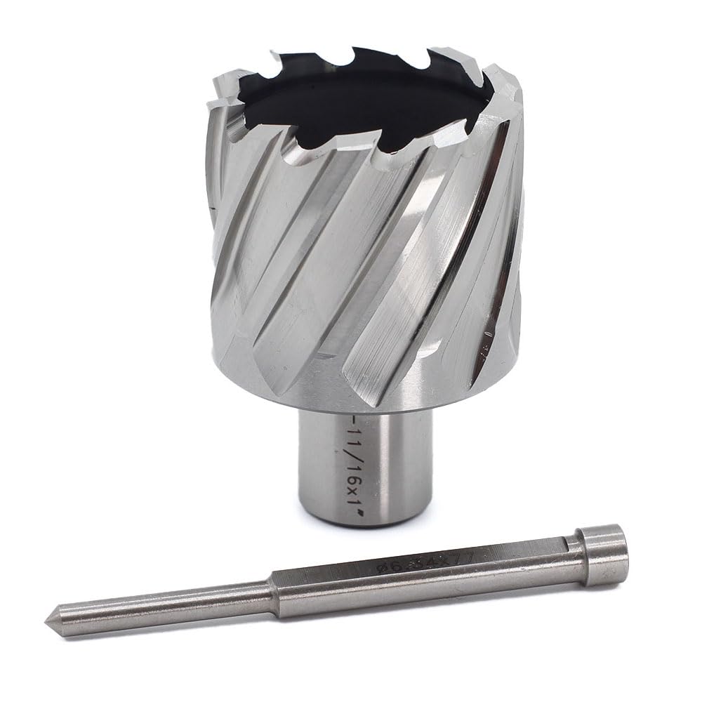 OSCARBIDE 1-11/16" X1 HSS Annular Cutter 3/4" Weldon Shank Mag Drill Bit