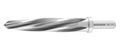 Accusize HSS Construction Reamer, 7/8 in, 3-Flat Shank, 0522-0078