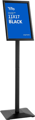 Sign Stand Poster Stand，adjustable heavy duty pedestal Sign Holder Floor Stand，aluminium frame floor standing for