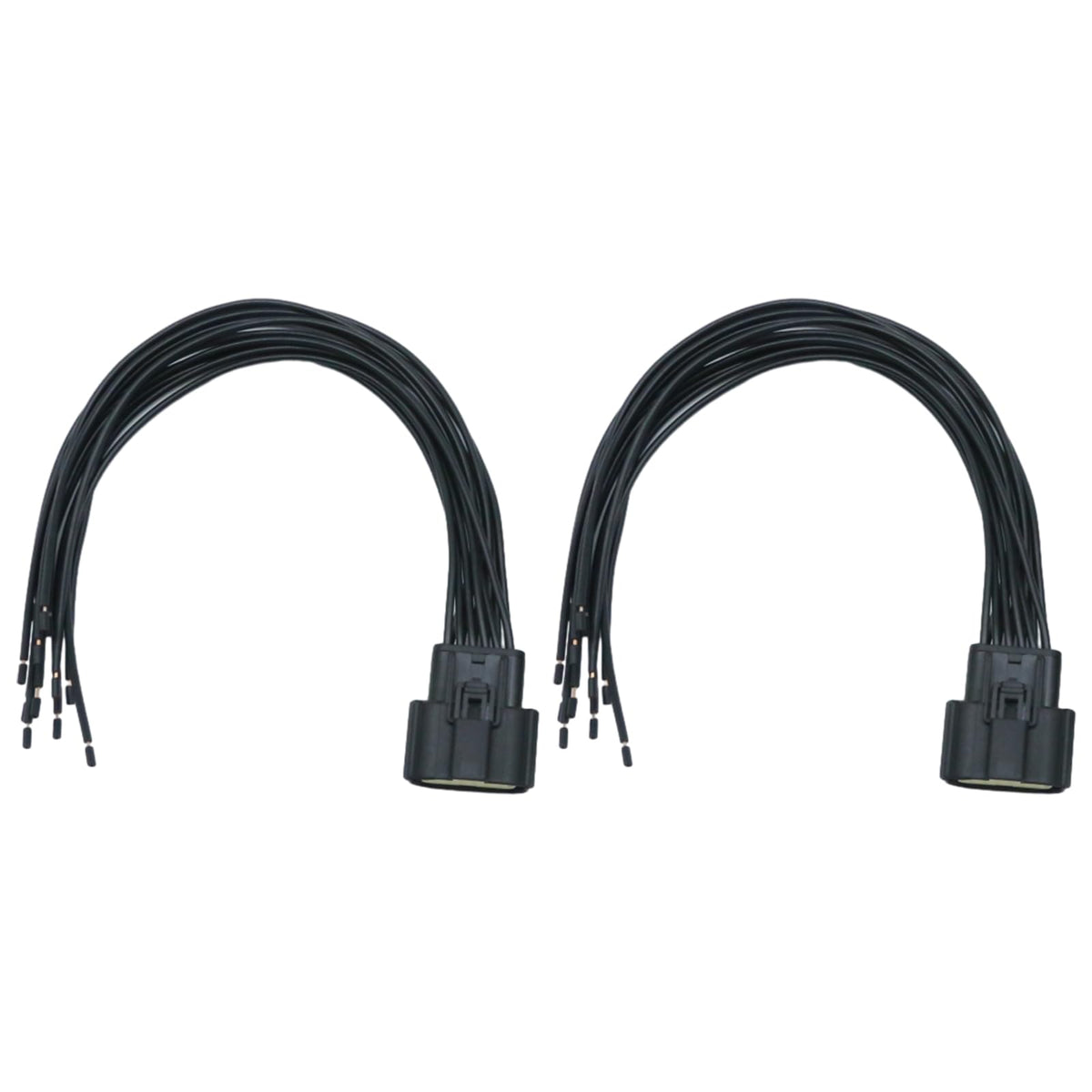 LIDSCURA 2PCS 68364272AA Halogen Headlight Connector Harness Pigtail, Replacement for Dodge Charger 2015 2016 2017 2018
