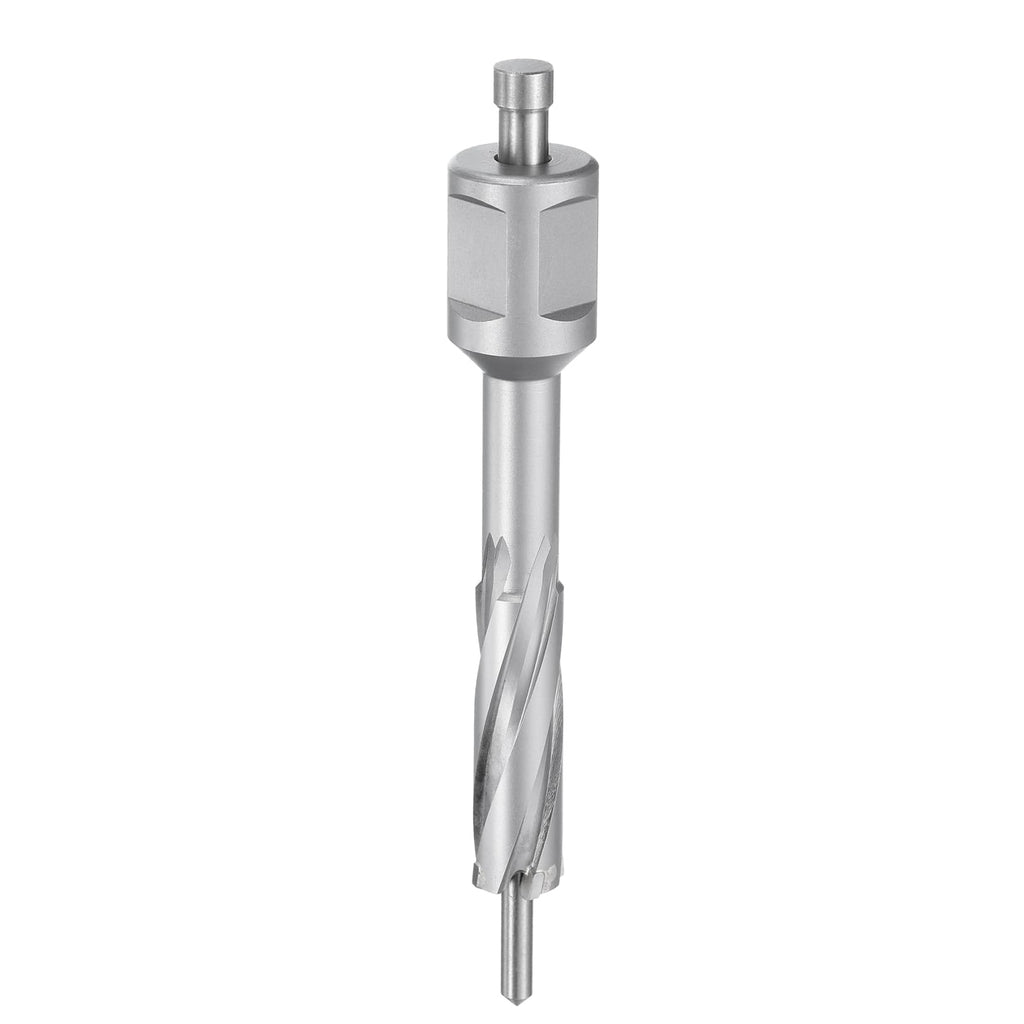 HARFINGTON Annular Cutter 1/2" Dia 2-3/8" Depth 3/4" Shank TCT Cutting Drill Bits with Pin for Magnetic Drill Press