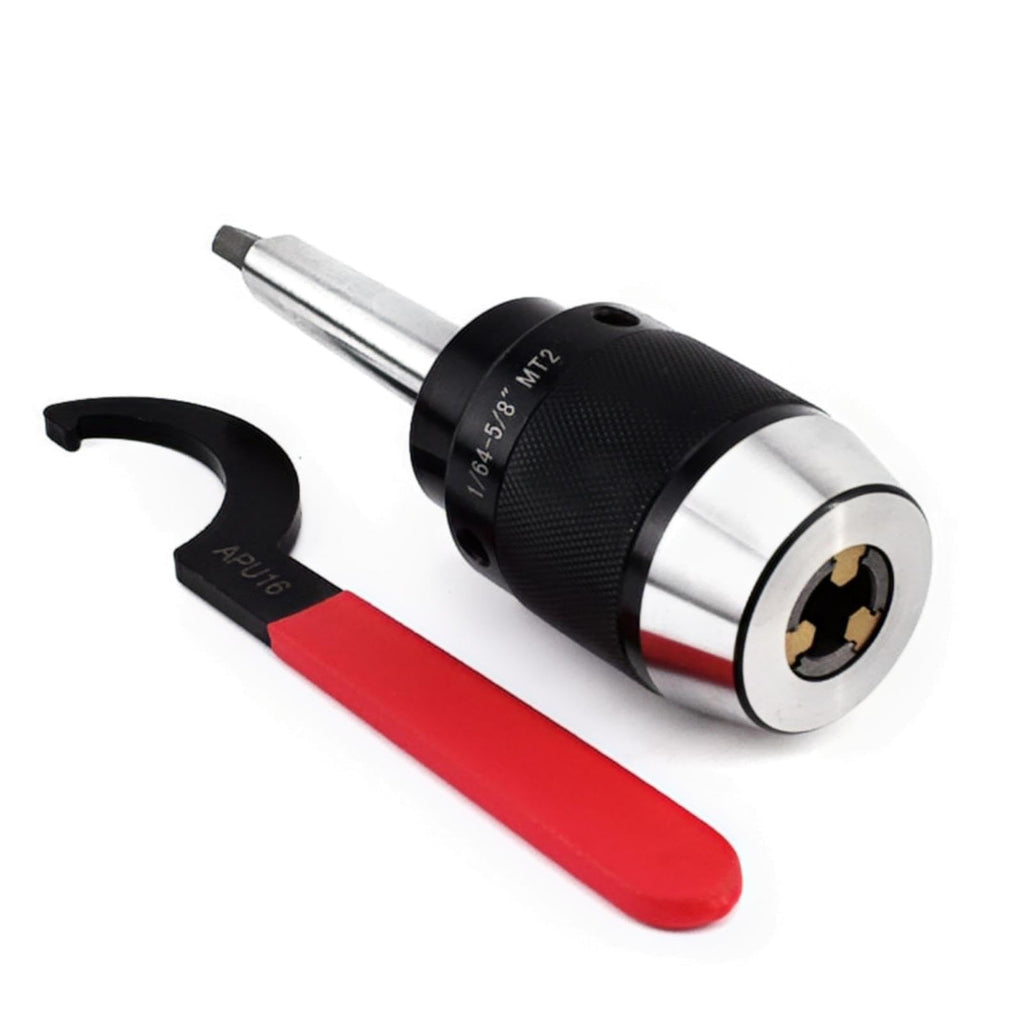 MegcesDaton MT2 Keyless Drill Chuck 1/64" - 5/8" Titanium Jaws