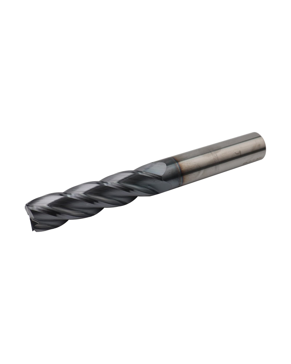 Zorqon 3/4'' Carbide Long End Mill, 4 Flute, AlTiN Coating