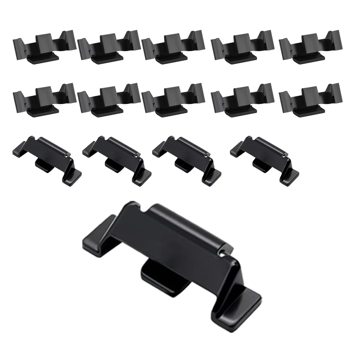 AIMCOCO Headlight Trim Ring Clips 51132752145, Front Headlight Bezel Mounting Accessories, Fit for BMW Mini Cooper R55 R56 R57 R58 R59 R60 F56 F60（15Pcs）
