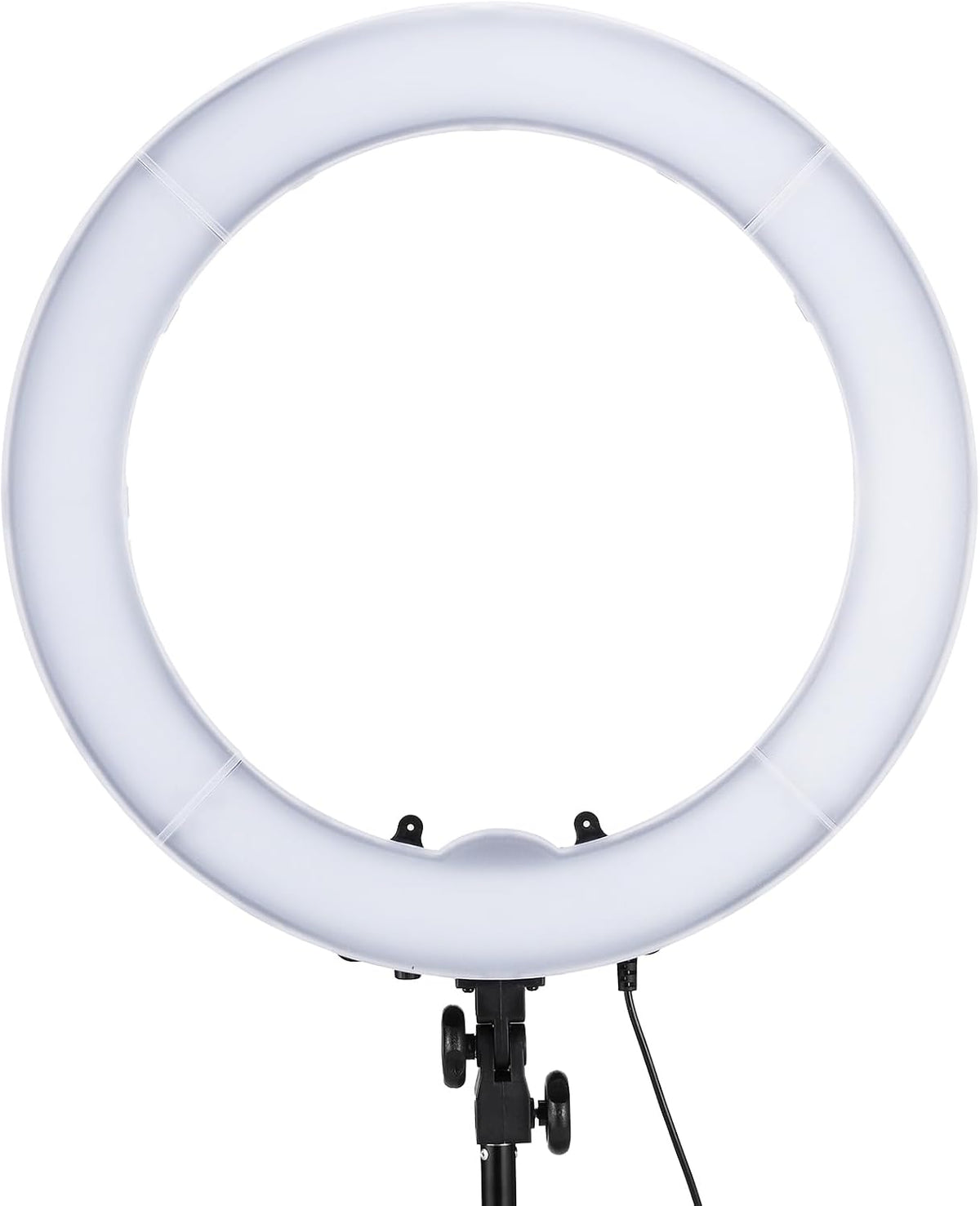 55W 18"/45cm Ring Light Kit [New Version], with Tripod Stand, RL-18 | 5600K Dimmable LED Ringlight, Phone Holder for