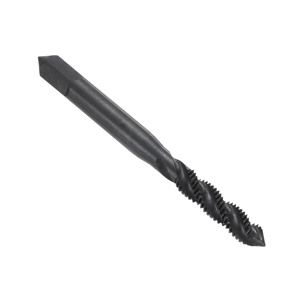 uxcell Spiral Flute Thread Taps 12-28 UNF 2B Machine Threading Tap Bit, Nitrided Coated Screw Tapping Repair Tool, M2 High-Speed Steel (HSS)