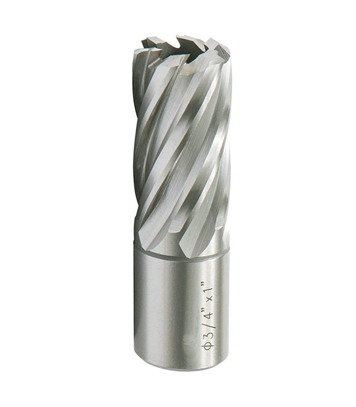HSS Annular Cutter 3/4" Diameter x 1" Cutting Depth with 3/4" Weldon Shank