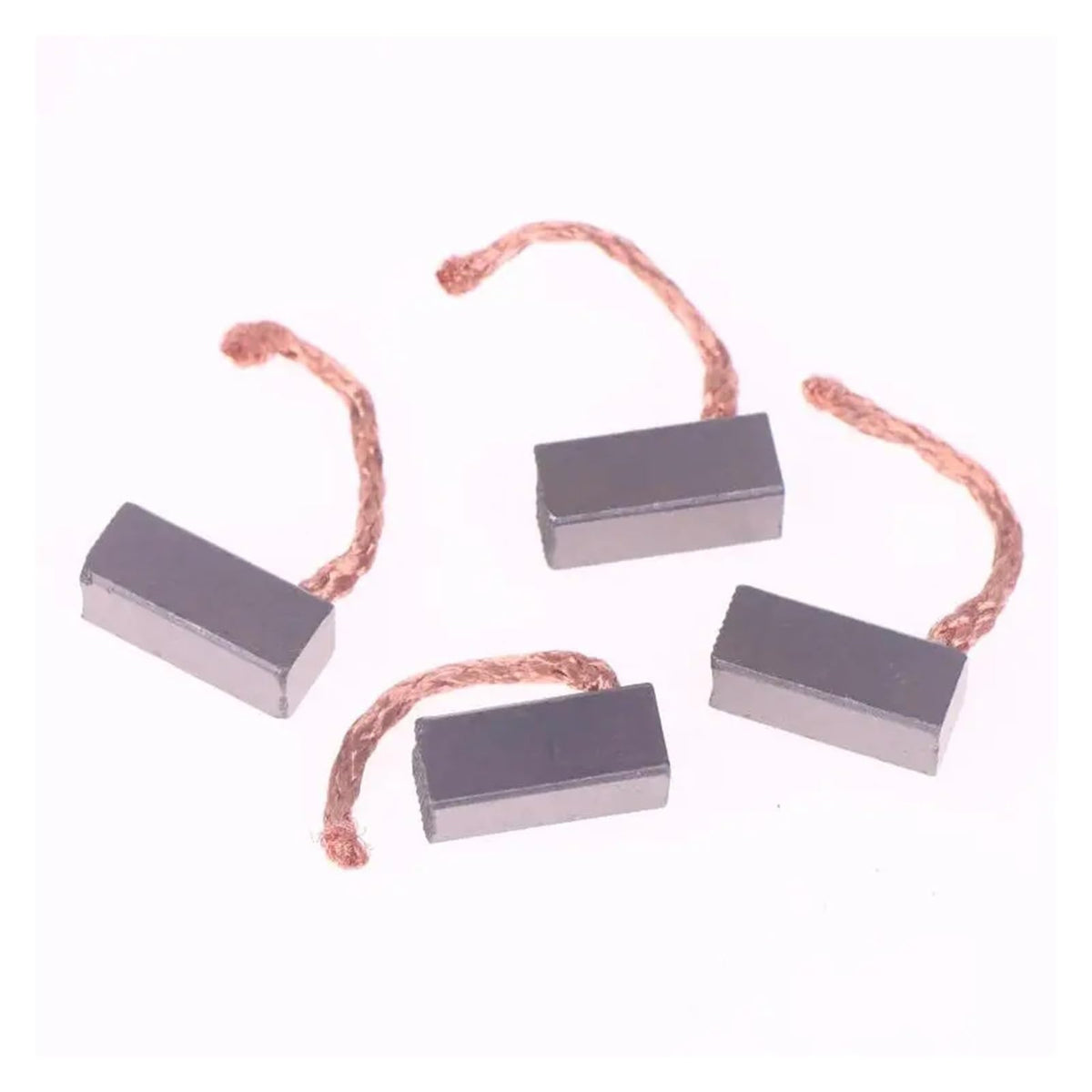 4PCS Carbon Brush 8x8x19mm for Electric Motor, Power Tool DIY Accessories
