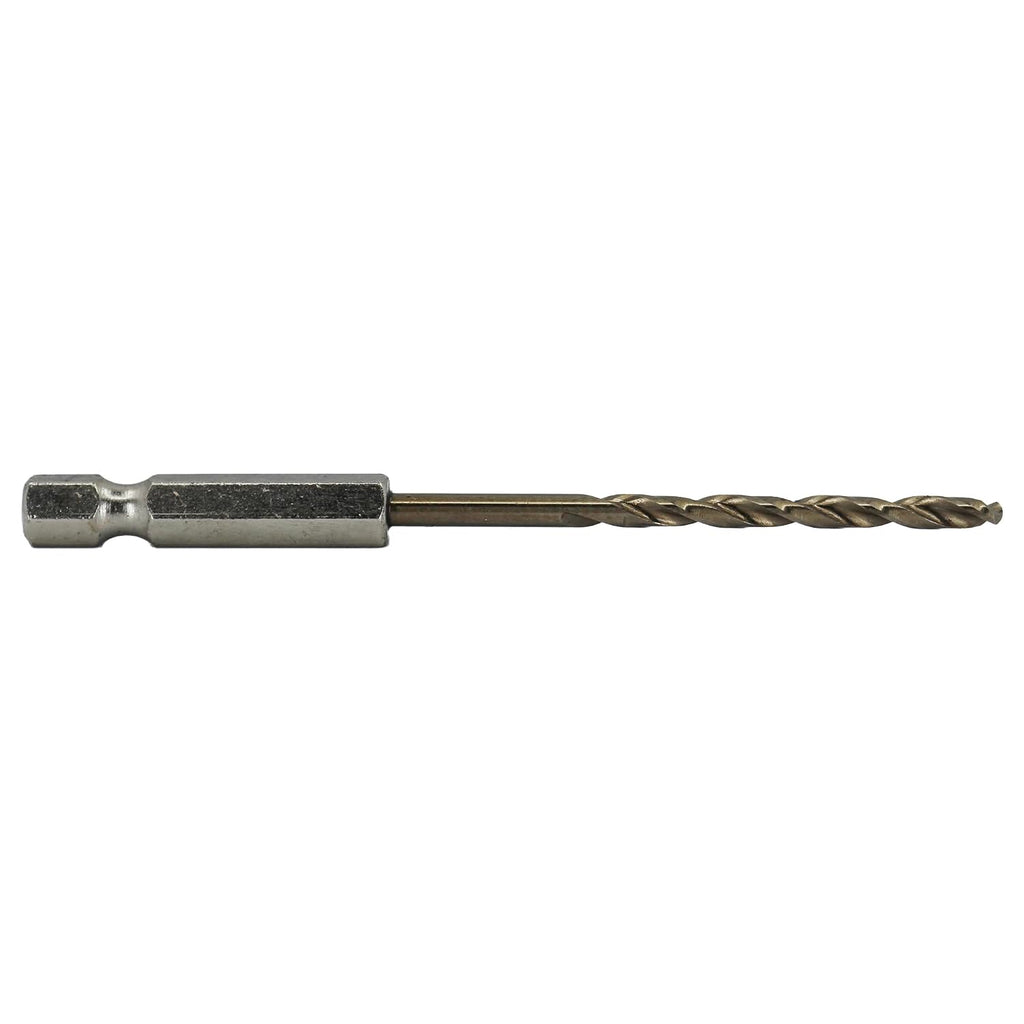Drill America 13 Piece Quick Change Cobalt Drill Set with Hex Shank, (1/16" - 1/4" x 64ths), COHEX Series