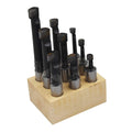 1/2 Boring Bar Set C6 9 Pcs Carbide Tipped Bars 3/4 Shank Lathe Tool