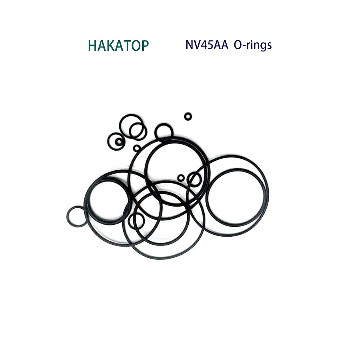 O-Ring Kit Fits Hitachi NV45AA, NV45AB, NV45AB2 Coil Roofing Nailer with Trigger O-Rings