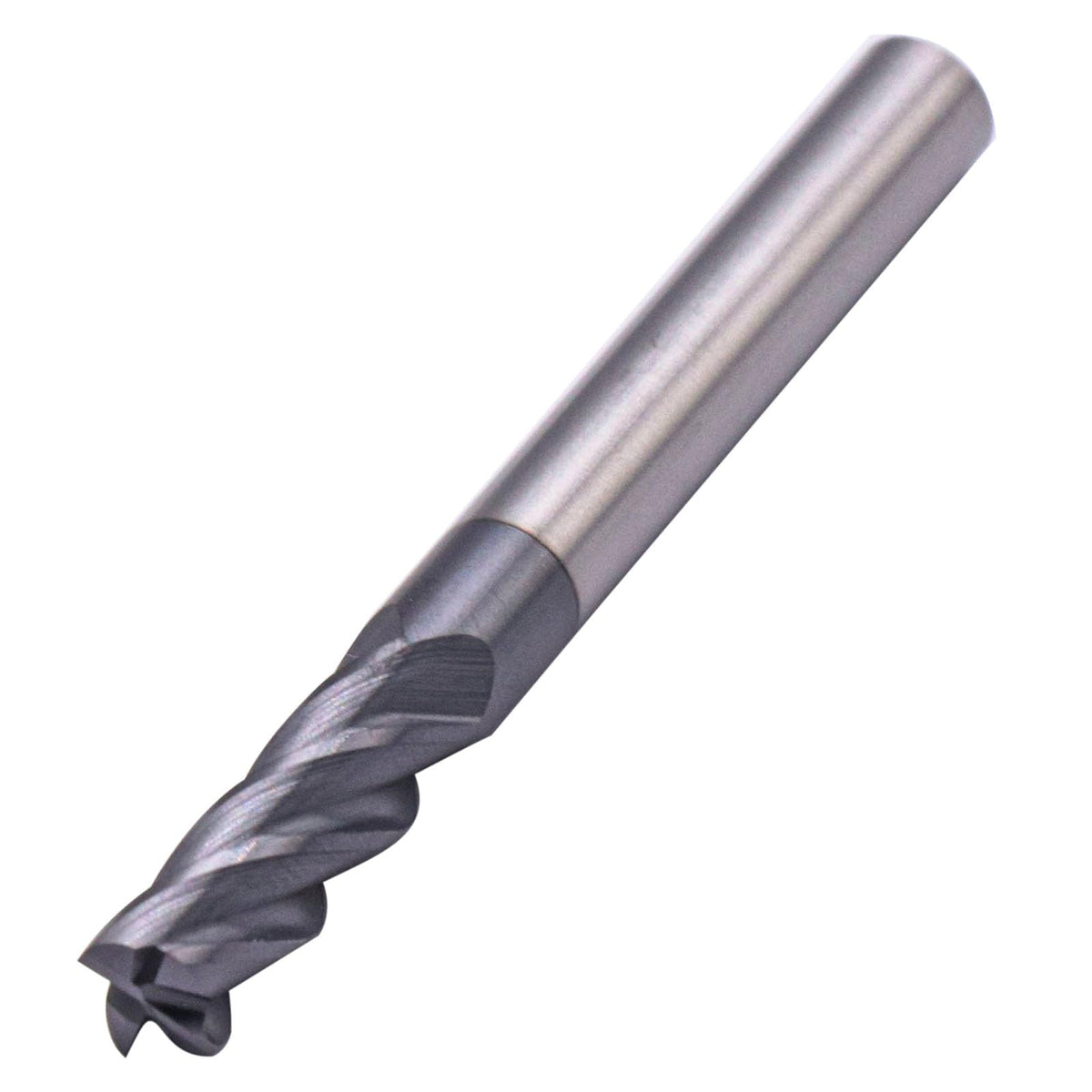 SEFHLI 4 Flute Solid Carbide Square End Mill Set(5Pcs, 1/4in), AlTiN Coated
