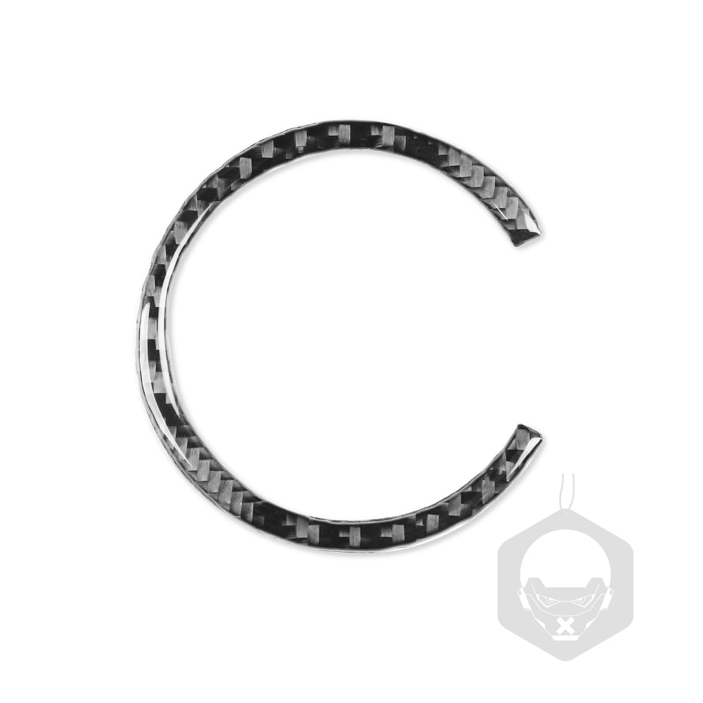 JKYUKU Real Carbon Fiber for Dodge Accessories Headlight Switch Light