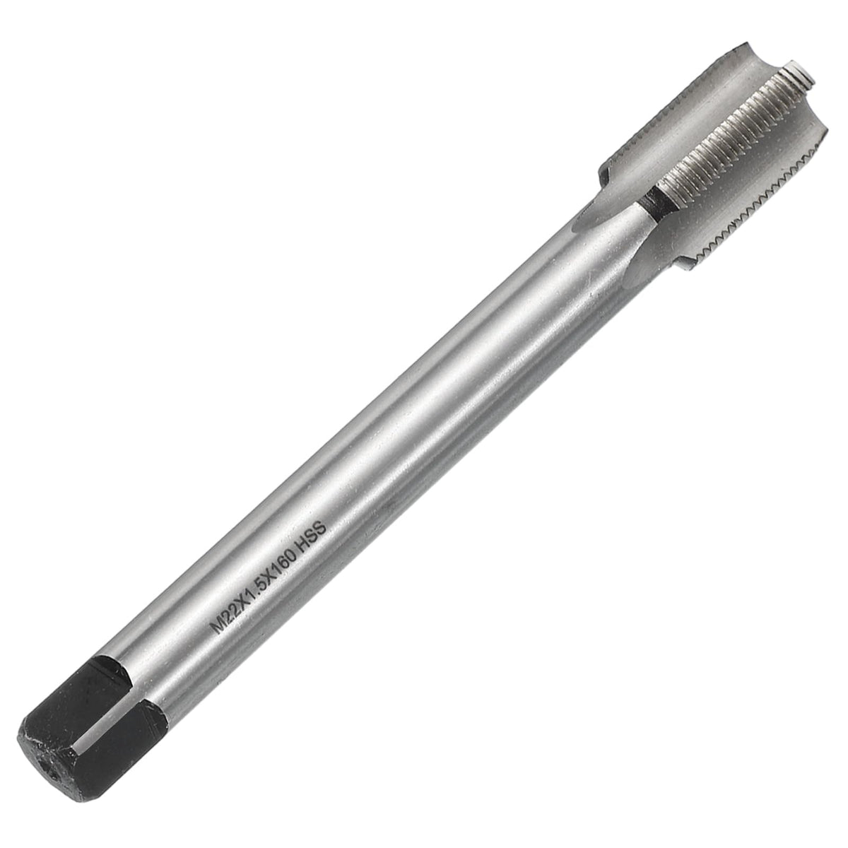 uxcell Metric Thread Tap M22 x 1.5 H2 160mm Extra Long Straight Flute