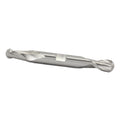 Drill America 7/16" X 1/2" High Speed Steel 2 Flute Double End End Mill, DWC Series