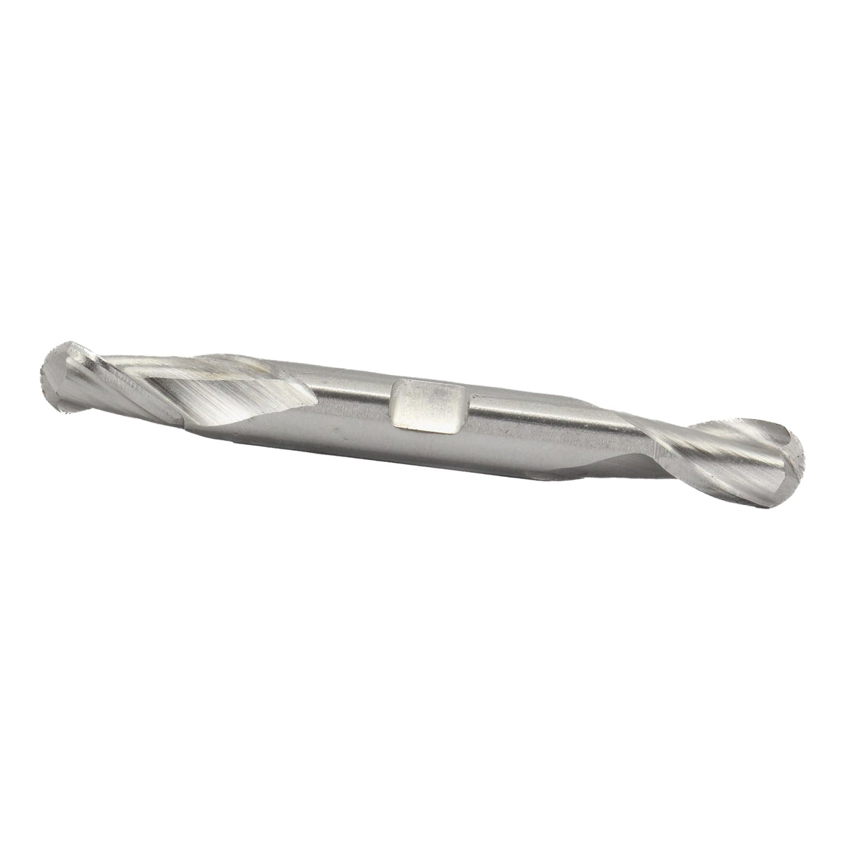 Drill America 7/16" X 1/2" High Speed Steel 2 Flute Double End End Mill, DWC Series