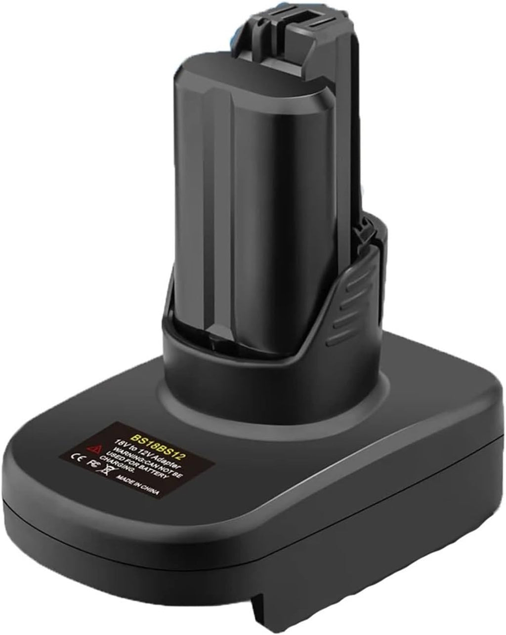 Lithium-ion Battery Adapter, Compatible with Bosch 18V Battery for Bosch 12V Tools, Power Tool Converter