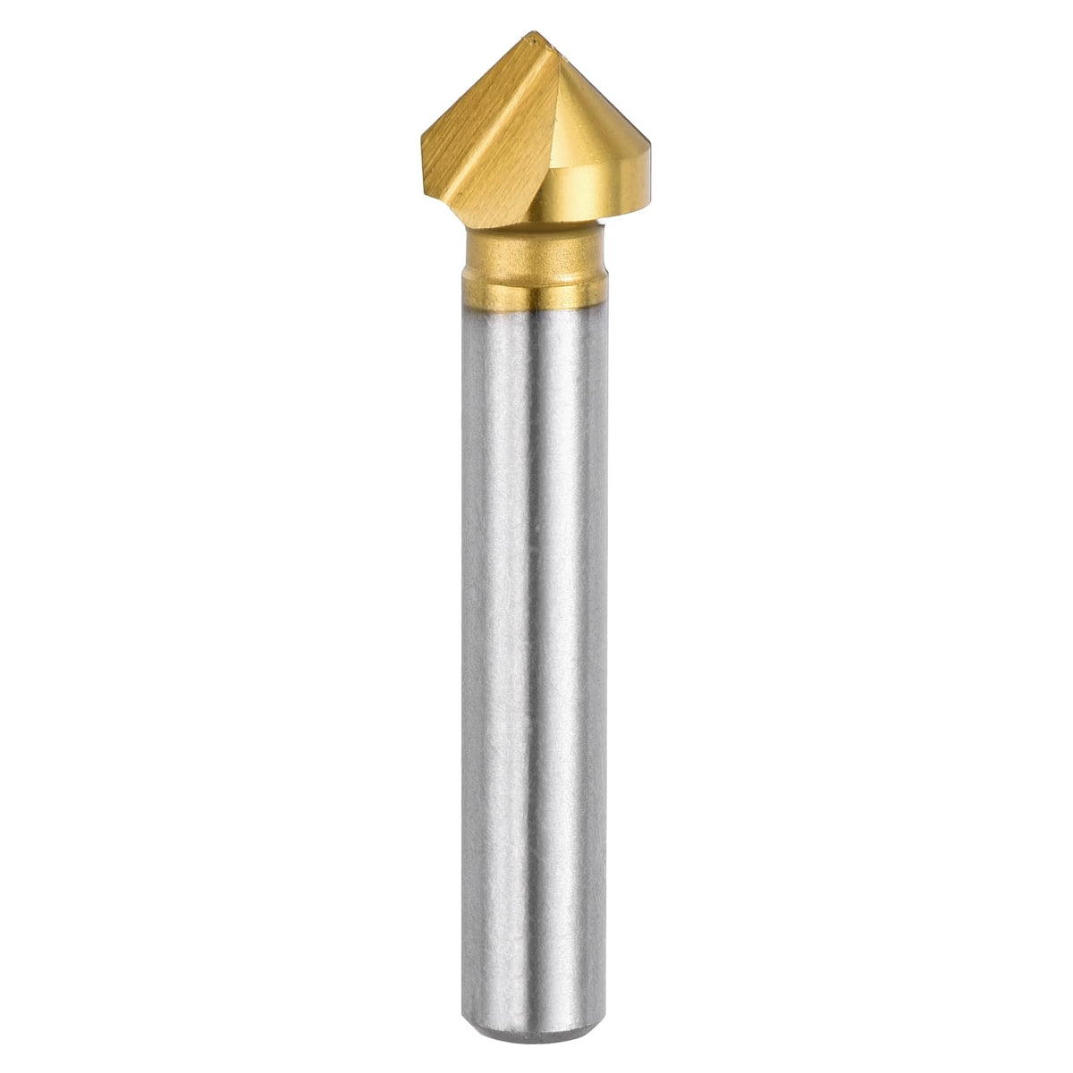 Workkyma M2 Cobalt Countersink Drill Bit 12.4mm Single Flute 90 Degree HSS