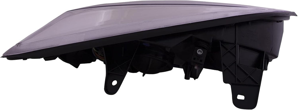HEADLIGHTSDEPOT Halogen Headlight Compatible With Chevrolet Malibu 2004-2007 Includes Left Driver Side Headlamp