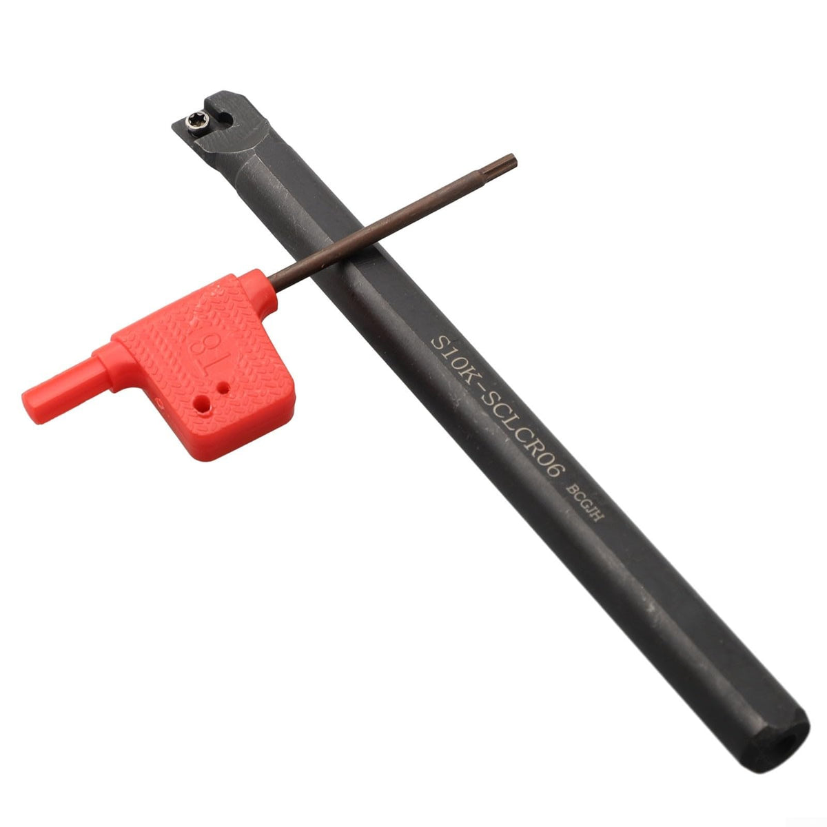 SCLCR06 Turning Bar 6mm To 10mm Range With CCMT060204-HM Indexable InseFor Rt Steel Machining Operations(S10K-SCLCR06 Boring Bar)