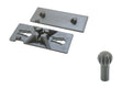 3DEXL Replacement Swivel Head for ZipWall Dust Barrier Poles - Rubber Foot pad Combo, Configuration: Head Set + Rubber Foot