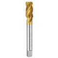 Workkyma M16 x 2.0 Spiral Flute Thread Tap M2 High Speed Steel Titanium
