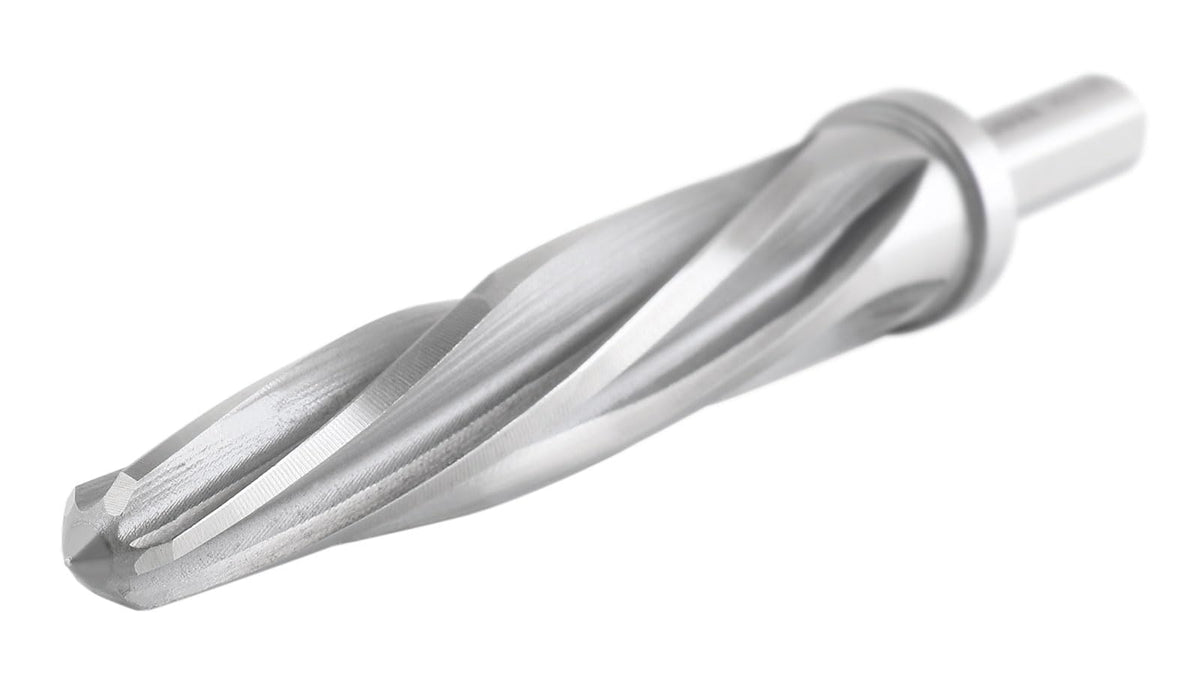 Accusize HSS Construction Reamer, 7/8 in, 3-Flat Shank, 0522-0078