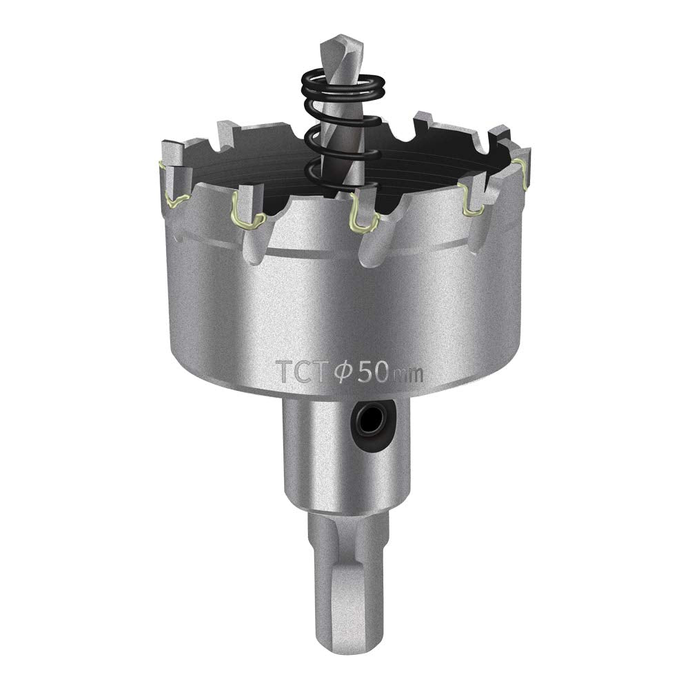 2 Inch TCT Hole Saw for Metal, 50mm Carbide Drill Bit