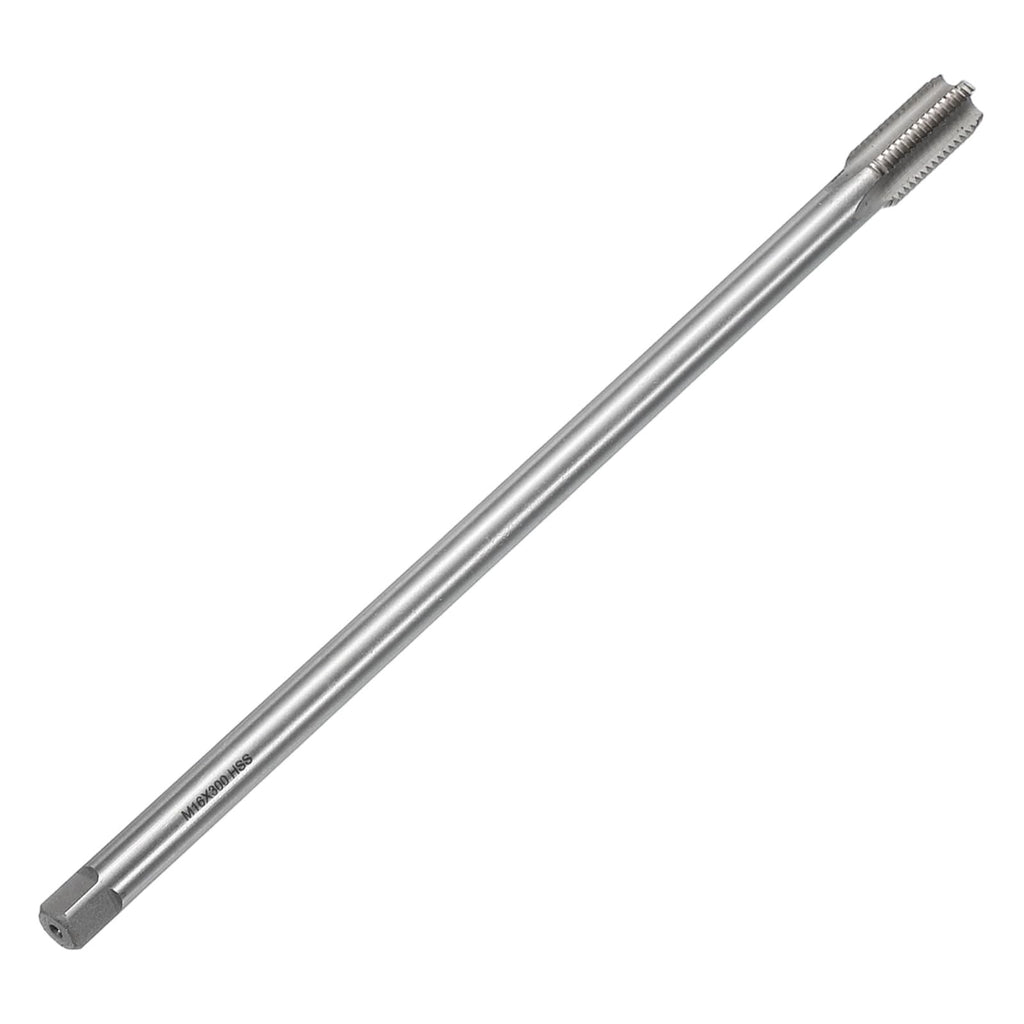 uxcell Metric Thread Tap M16 x 2 H2 300mm Extra Long Straight Flute