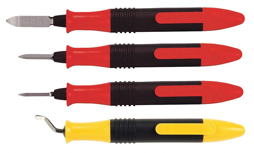SHAVIV 90081 Scrape-Burr 4-Piece Kit
