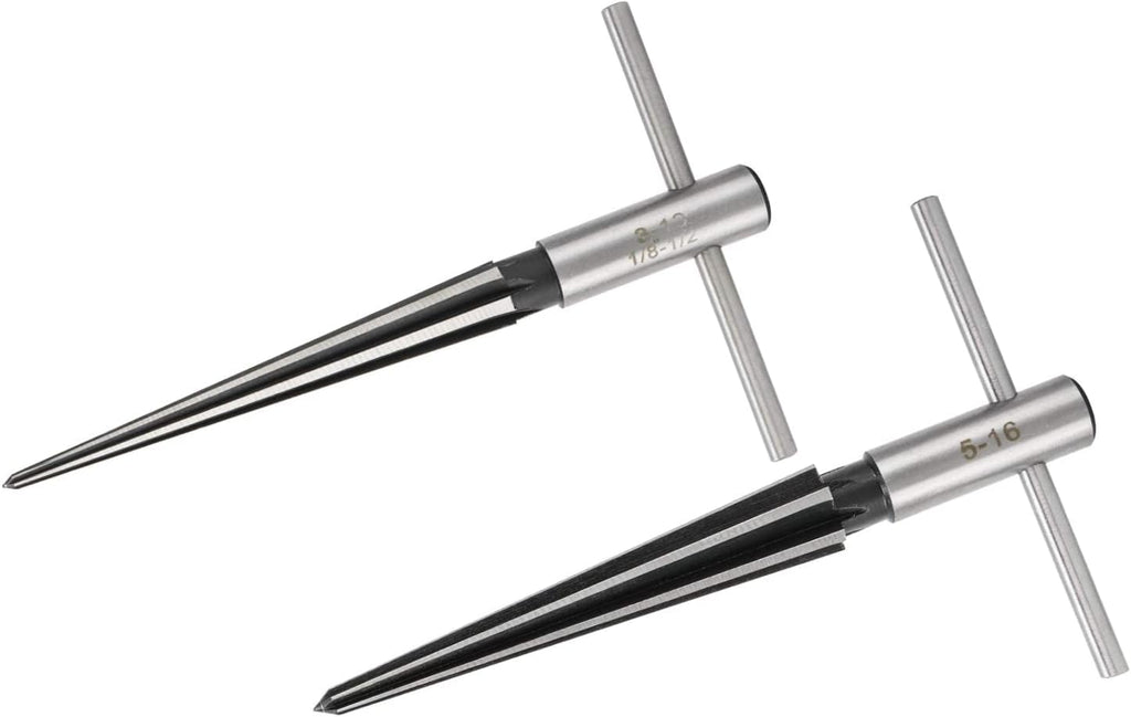 T-Handle Tapered Reamer Set 3–13mm (1/8″–1/2″) & 5–16mm (1/2″–5/8″)