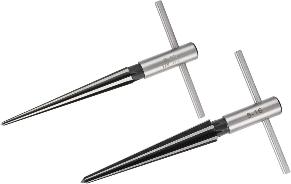 T-Handle Tapered Reamer Set 3–13mm (1/8″–1/2″) & 5–16mm (1/2″–5/8″)