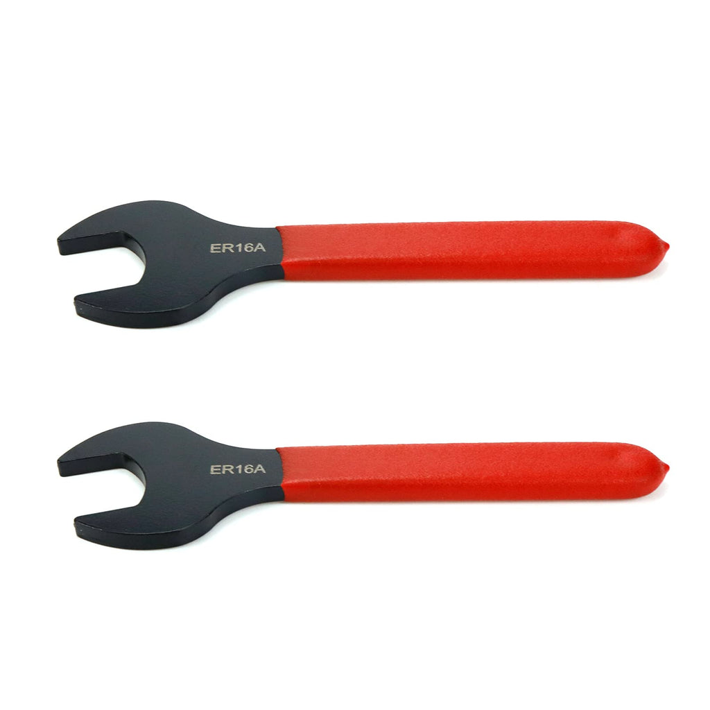 Rannb Collet Chuck Wrench Spanner for ER16A Lathe Clamping Nut - 2pcs