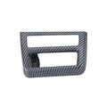 GZZHANMU Side Console Headlight Control Button Frame Cover Trim Fit for Hyundai Sonata 2024 2025 Interior Accessories（ABS,Glossy Carbon Fiber）