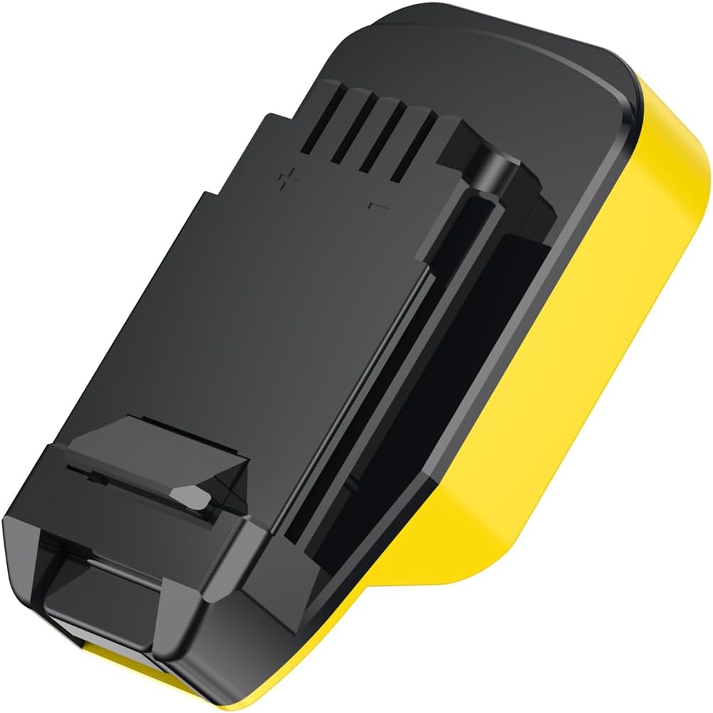 1 Adapter for DeWalt 20V Battery to Power for Black+Decker or Porter Cable 20V MAX Tools – Not 18V Tools – No Charging