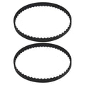 Micro Traders 2PCS Drive Belt 429964-32 Compatible with Black and Decker Sander BR300 11 Inches Length 1/5 Inch Tooth Spacing Pitch 55 Teeth