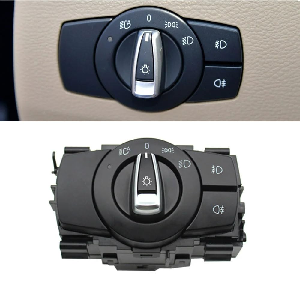 Headlight Knob Control Switch Assembly for BMW 1/3/X1 Series