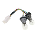 BSNOVT Tail light harness,Compatible with 2013 2014 2016 Kia Forte 4DR Non LED LH/RH Outer,Rear Combination Lamp Bulb Holder & Wiring 92470-A7000 92470A7000