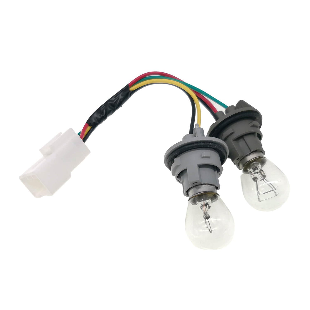 BSNOVT Tail light harness,Compatible with 2013 2014 2016 Kia Forte 4DR Non LED LH/RH Outer,Rear Combination Lamp Bulb Holder & Wiring 92470-A7000 92470A7000