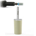 Cylinder Diamond Grinding Bits 50-1500 Grit with 6mm Shank Resin Diamond Grinding Burrs Heads Rotary Tool (800 Grit)