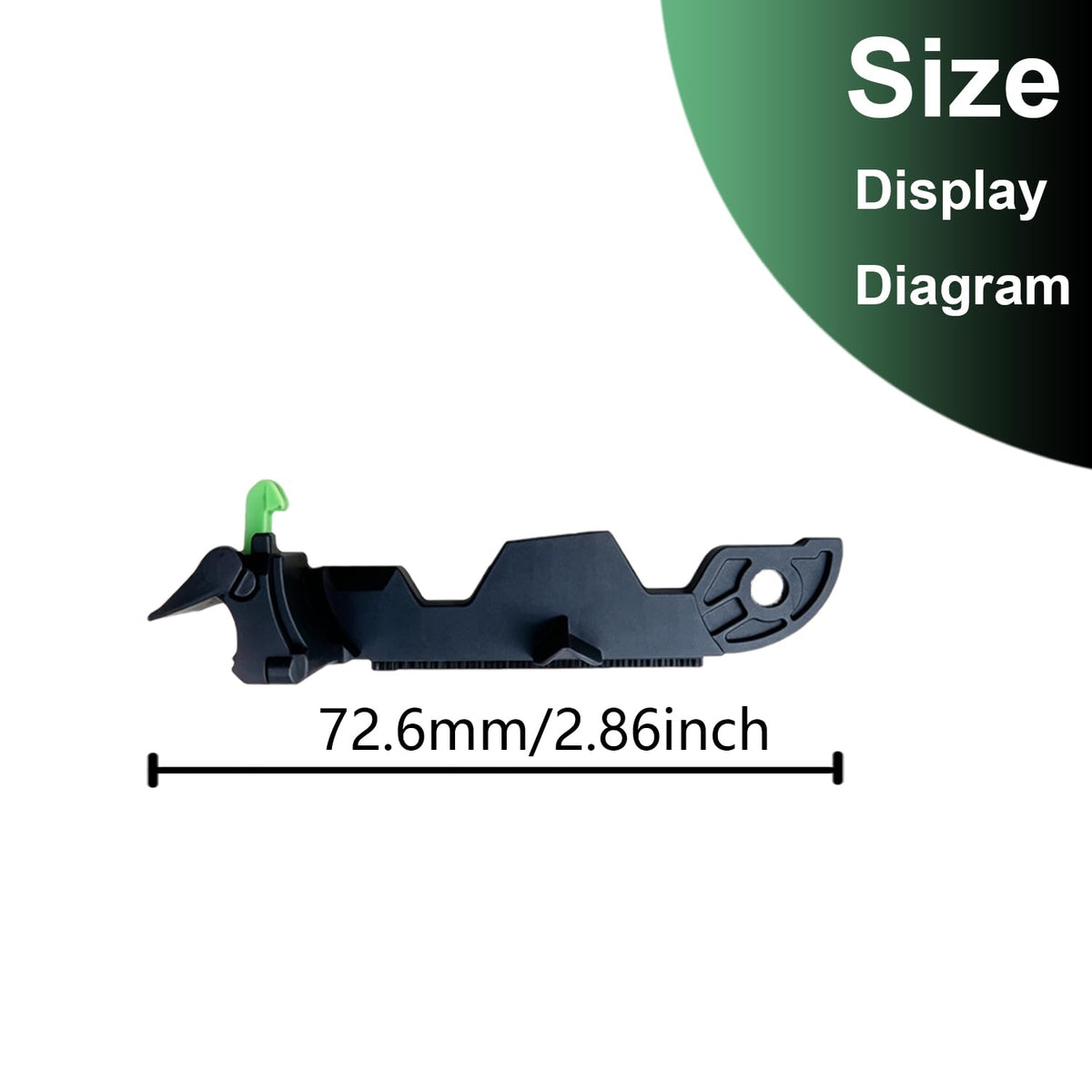 Curlingooㅤㅤ Cleaning Head Module Door Latch Compatible with IRobot Roomba S9 (9510) and S9+ (9550) series Vaccum Cleaner Replacement Part
