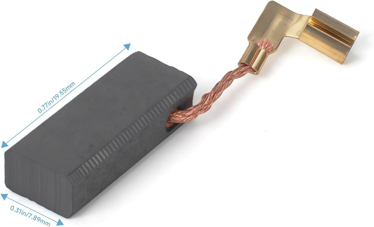 4-Pack Carbon Brushes Compatible with Bosch Power Tools