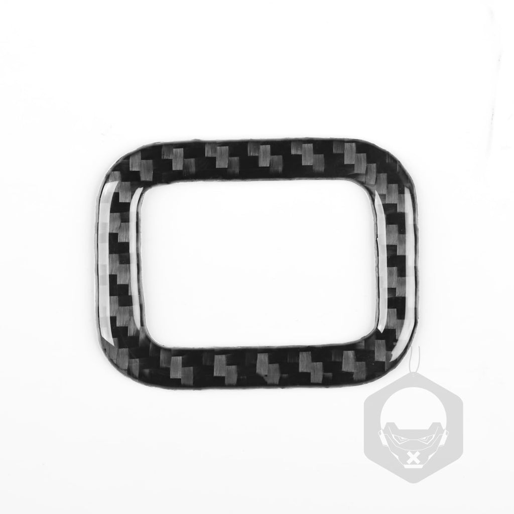 JKYUKU Real Carbon Fiber for Dodge Accessories Headlight Switch Adjustment