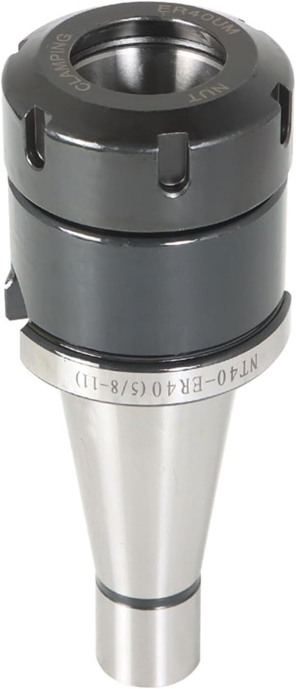 10PCS ER-40 NT40 5/8-11Inch Spring Collet Chuck Set for Drilling and Milling Machines